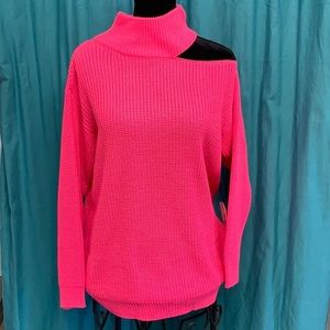 Vine & Love Women’s Winter Hot Pink Sweater.